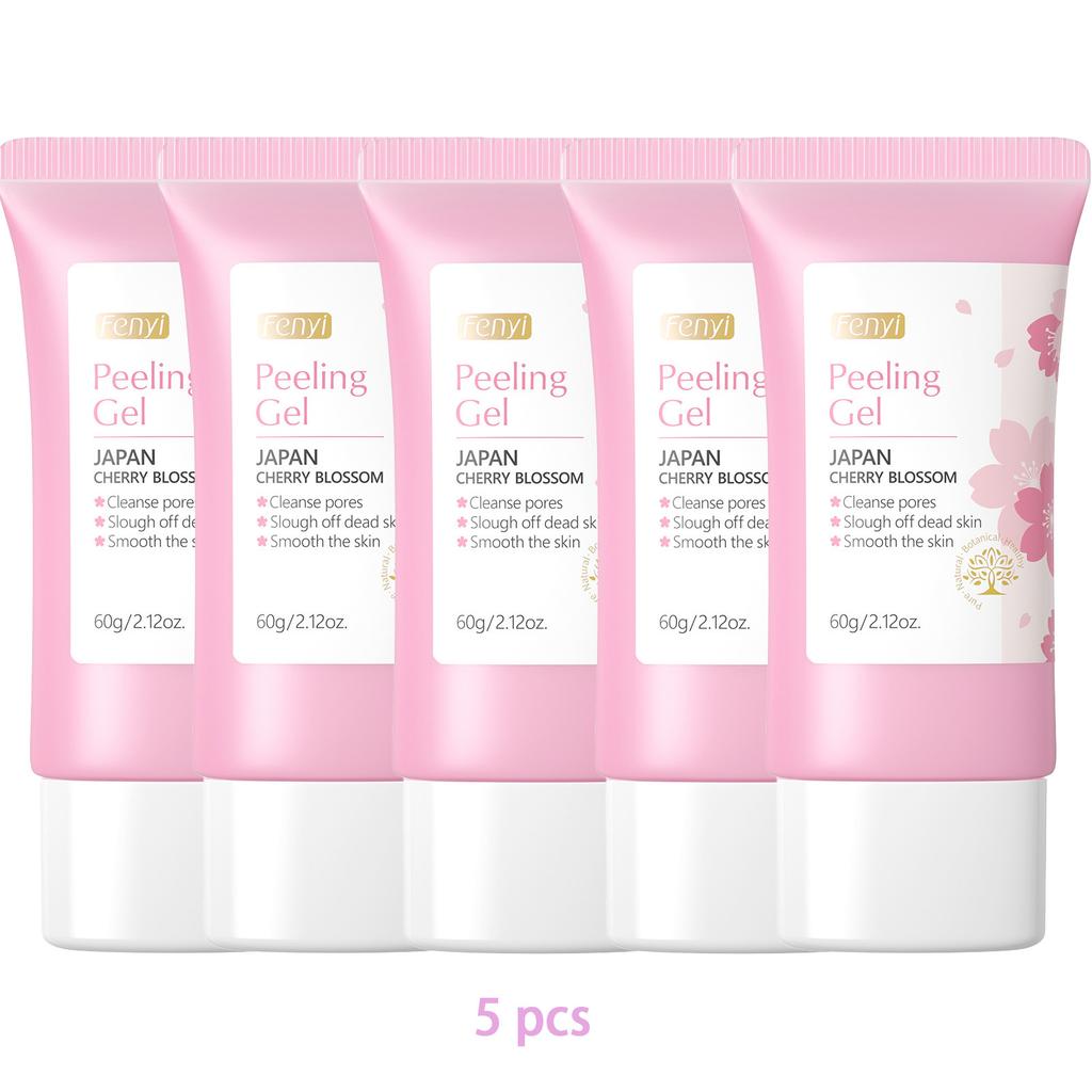 Sakura Face Hloubkově čisticí exfoliační gel Péče o pleť Bělící hydratační krém Oprava Obličejový peeling Péče o pleť 60g
