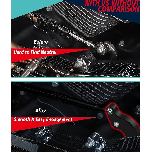 Motorcycle EZ Shift M8 Neutral Gear Assist Kit Fit for Harley | for Harley Touring Softail 2018-2026 Neutral Shift Gear Accessories