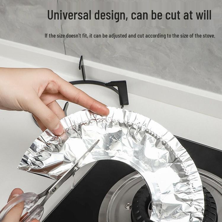 Zesílené univerzální ochranné fóliové podložky na plynový sporák