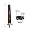 JINGLINGKJ Samurai Sword Shift Samurai Sword Gear Japanese Sword for Universal Custom Includes 4 Adapters and Knob, Knob, Shape, AT/MT Vehicles,