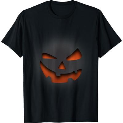 Skräck Pumpa Halloween Läskig, Rolig mardröm Gåva T-shirt