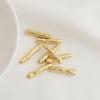 14K Gold Filled Twig Tube Beads for DIY Necklace Jewelry