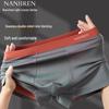 Nanjiren Men's Ice Silk Antibacterial Boxer Briefs