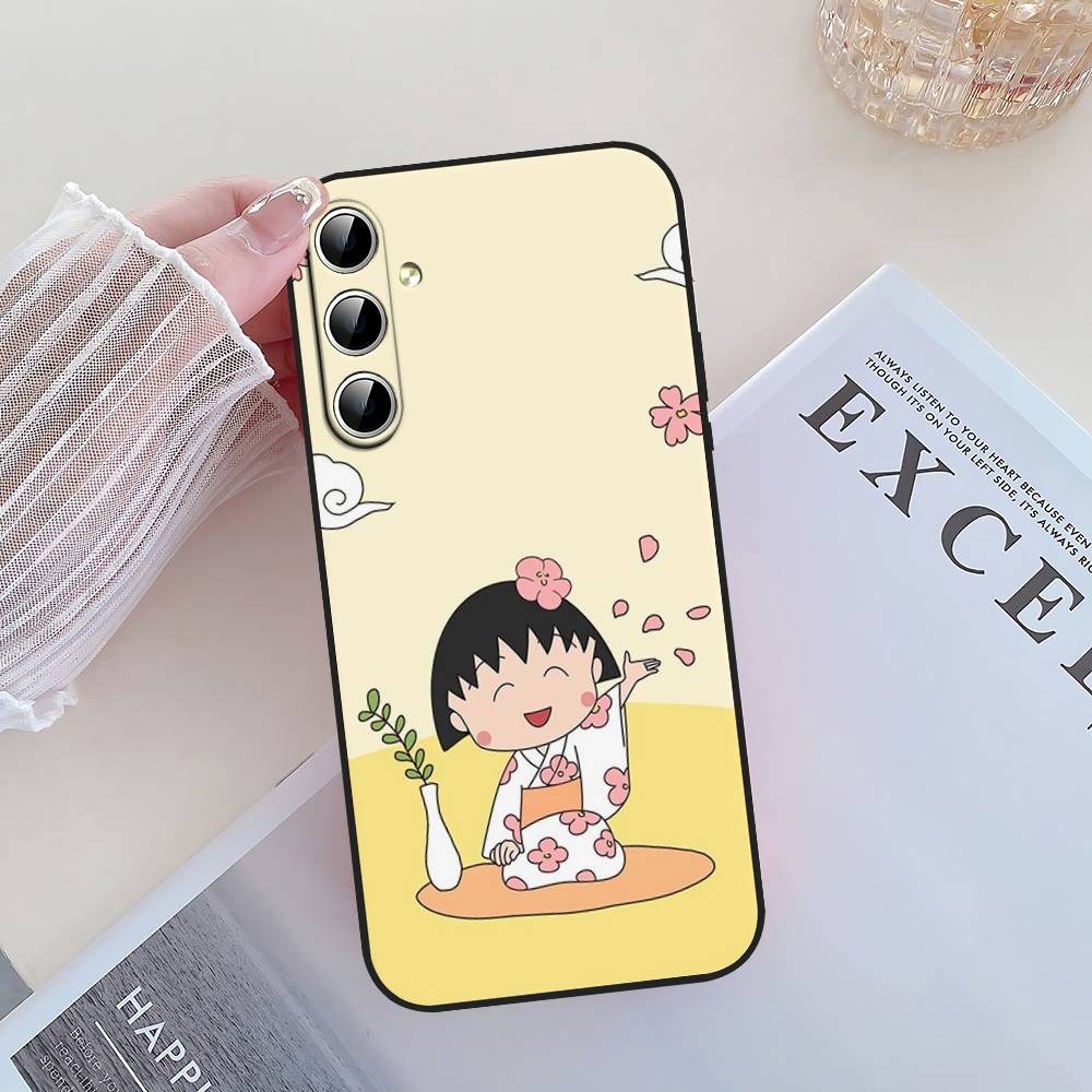 Chibi Maruko Chan Phone Case For Samsung Galaxy S21 S22 S23 S24ULTRA S25ULTRA FE Ultra Plus5G A52S S26 Soft Cover