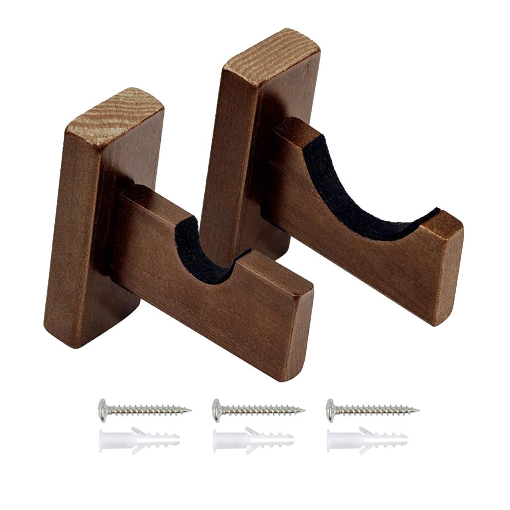 2Pieces Baseball Bat Horizontal Bat Rack Brackets with Felt Liner Baseball Bat Wall Mount Softball Bat Wall Mount Rack