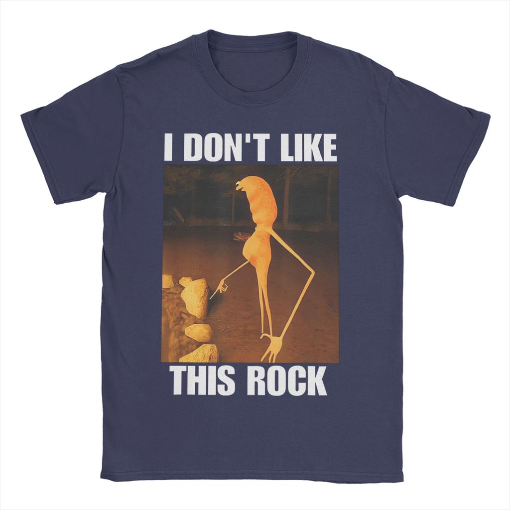 T-shirt Homme Femme Je N'aime Pas Cette Roche Décontracté Pur Coton T-shirt Manches Courtes Marcus Le Ver T-shirt Col Rond Hauts Adulte
