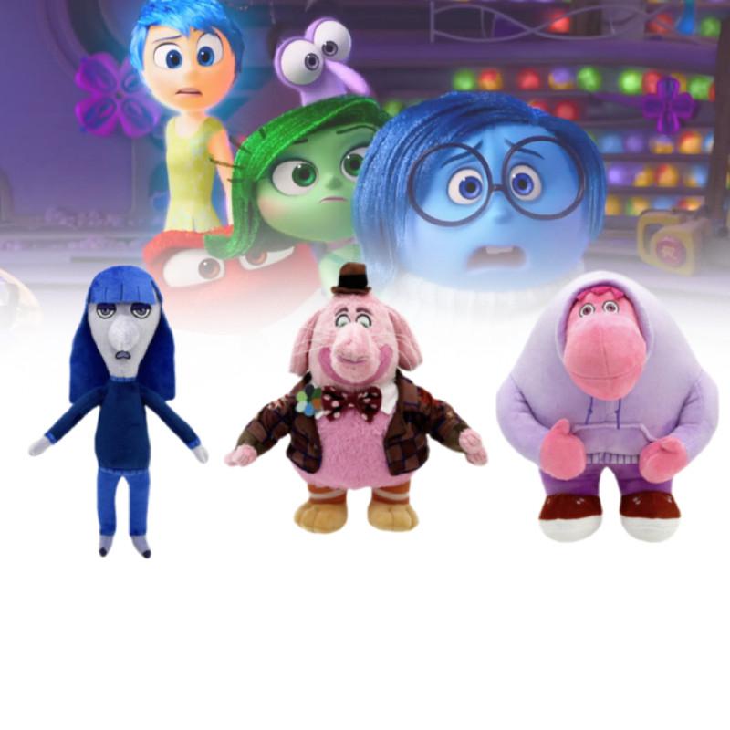 Adorable Inside Out 2 Plush Toy Collection Featuring Joy Sadness Anger Disgust And Fear