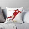 Steven Gerrard Slip Kussensloop Polyester Linnen Fluweel Bedrukt Rits Decoratie Bank Kussenhoes