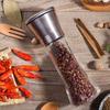 Dual Head Stainless Steel Manual Pepper Grinder: Multi-functional 2-in-1 for Pepper and Spice Grinding.