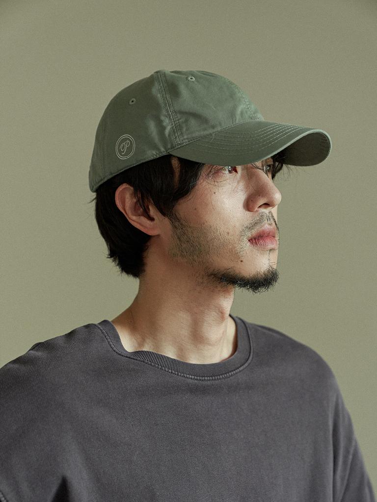 Poejidam [Everydaylife] Logo Cap_Khaki (Unisex)
