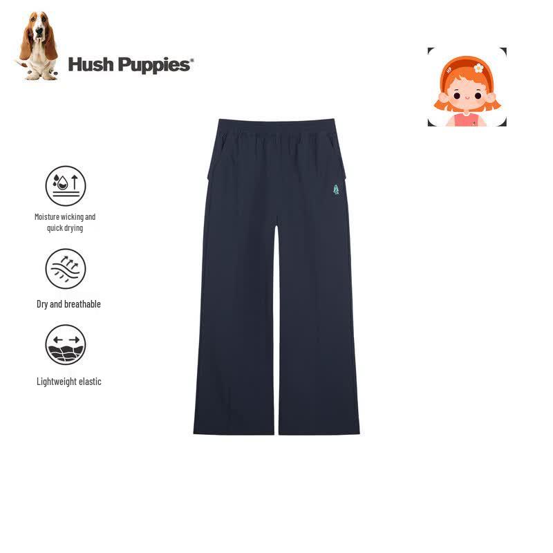 Hush Puppies Girls' Quick-Dry Flared Summer Pants