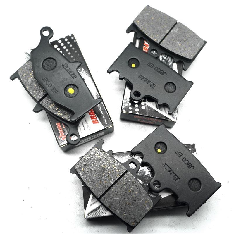 Motorcycle Front Rear Brake Pads Disc Kit Parts For SUZUKI GSR400 2006- GSR400A ABS 2007-2017 GSR600 2006-2010 GSR 600 400