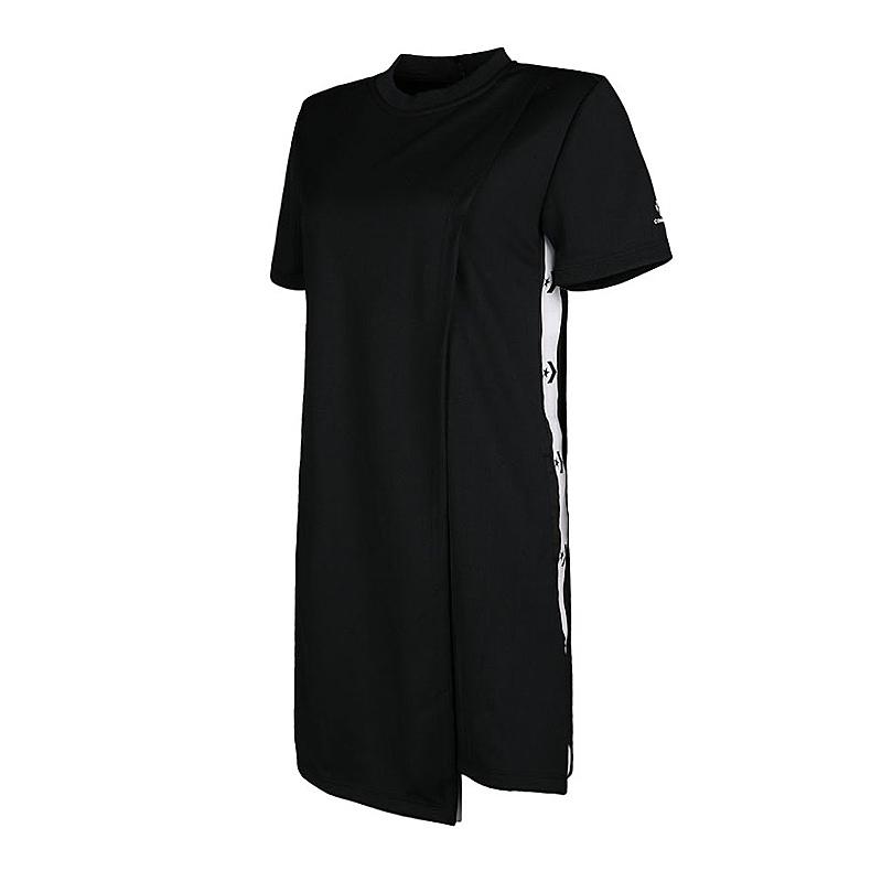 Converse Short Sleeved Dress Women's Black 10006743-A03