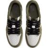 Air Jordan 1 Retro Low "Medium Olive" GS Low-top Basketball Shoes Olive Green/black/white Unisex HQ6999-200