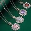 Sace Gems Κλασικό πολυτελές γυναικείο κρεμαστό κολιέ ζιργκόν Κοσμήματα Δώρο πάρτι υπόσχεσης γάμου