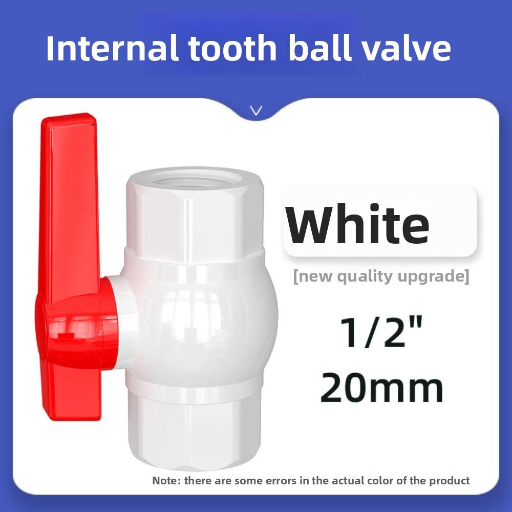 20/25/32/40/50mm Grey PVC Pipe Connector Straight Elbow Tee Water Pipe Adapter Aquarium Water Supply 4 5 6 Ways Joint Ball Valve