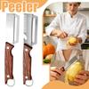21cm Roestvrij Staal 2-in-1 Flesopener en Schilmes Keuken Multifunctioneel Gereedschap met Ringgreep Verkrijgbaar in 1 stuks, 2 stuks of 2 stuks Combinatieset