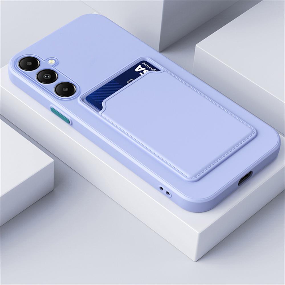 Sumsung A 16 5G Case Colorful Card Bag Back Cover for Samsung Galaxy A16 5G 4G Soft Silicone Shockproof Coque on SamsungA16