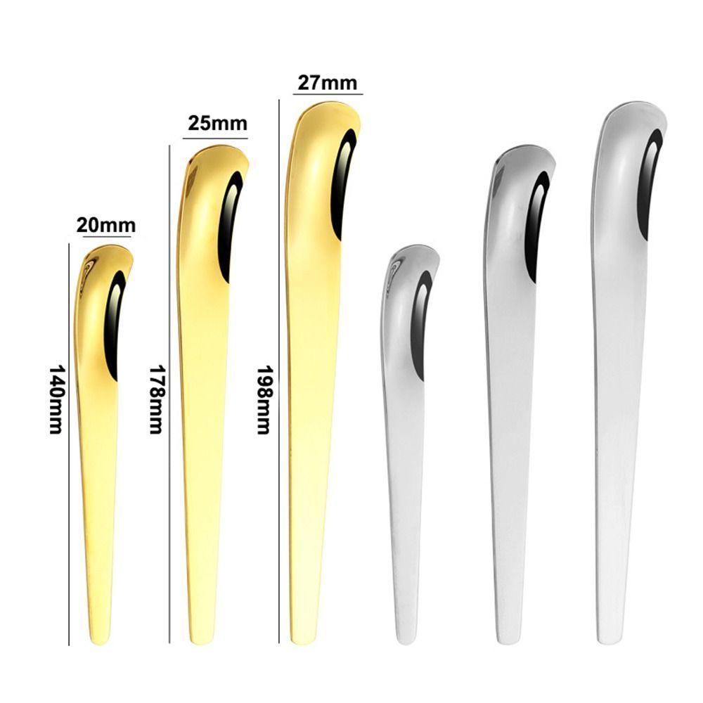 New 304 Stainless Steel Tea Sticks Japanese Traditional Dessert Spoon Matcha Spoon Teaware