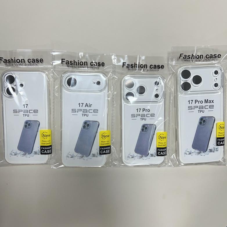 iPhone 15 Pro XR Space Shell Drop-Proof TPU Case XS Transparent