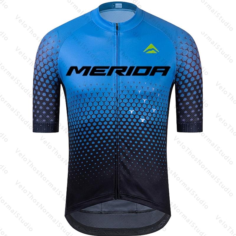 Merida Men's Summer Road Bike Wear Racing Clothes Breathable Cycling Jersey Set - Ropa Ciclismo Maillot Breathable