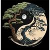 Yin Yang Taiji Metal Wall Art Decorative Sign