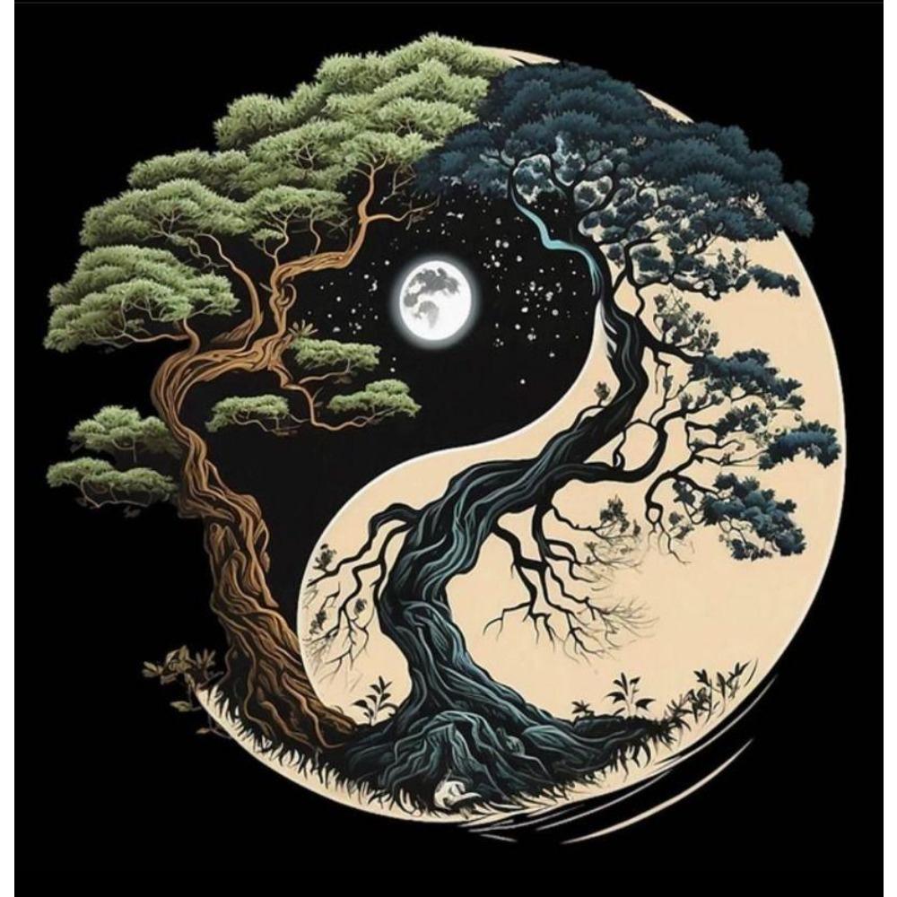 Yin Yang Taiji Metal Wall Art Decorative Sign