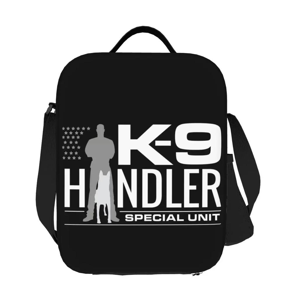 Insulated Lunch Bags for Women Belgian Shepherd Dog Portable Thermal Cooler Food Bento Box Work School Travel