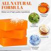 Persimmon Soap Bar 3 Pack for Body Odor Control, Natural Deodorizing and Moisturizing Organic Cleanser