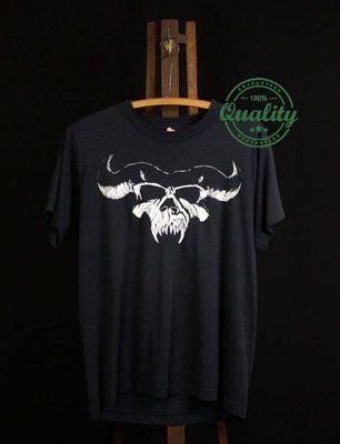 1994 Danzig Kapela Základní Styl Černé Krátký Rukáv Unisex Tričko S-5XL