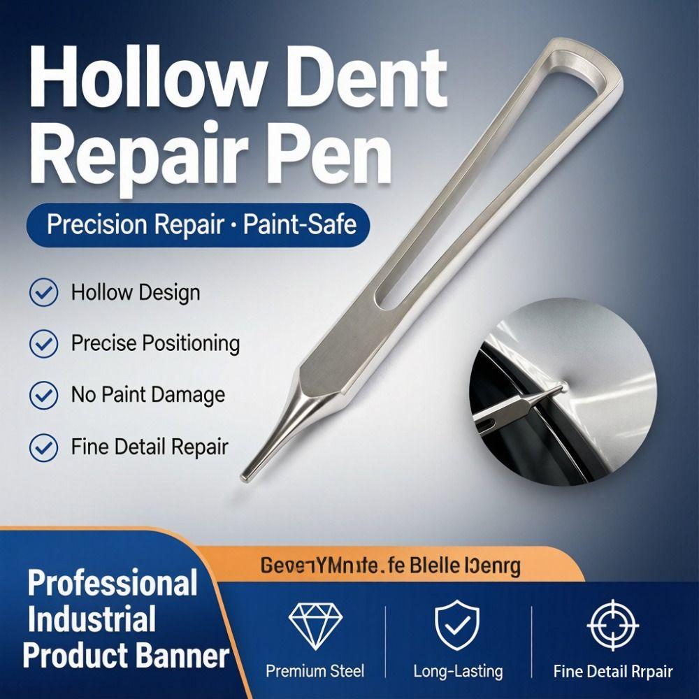 Hollow Design Paintless Dent Removal Tool No Trace Car Dent Repair Pen Auto Body Repair