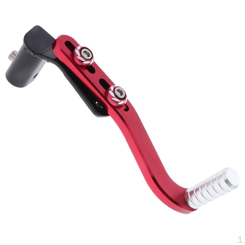 Aluminium CNC Folding Gear er Brake Foot Pedal for Motorbikes Bike