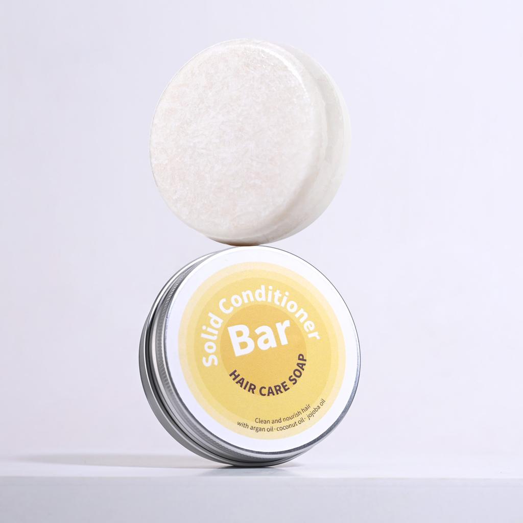 Plant Essential Oil Hair Conditioner Soap Rich In Argan Oil Coconut Oil Jojoba Oil Deep Hair Care Soap Used with Shampoo Soap
