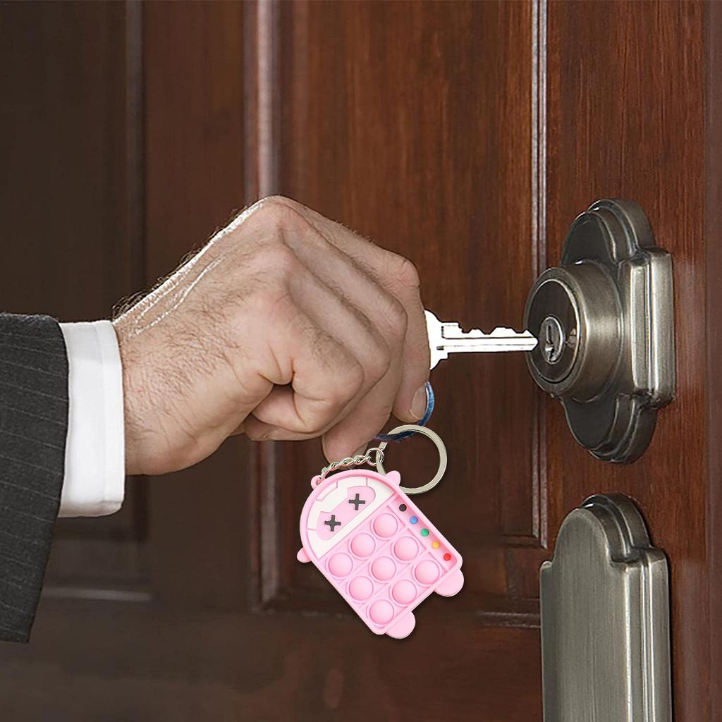 (O casă grozavă)Jucărie de decompresie puzzle de birou cu decompresie senzorială din silicon