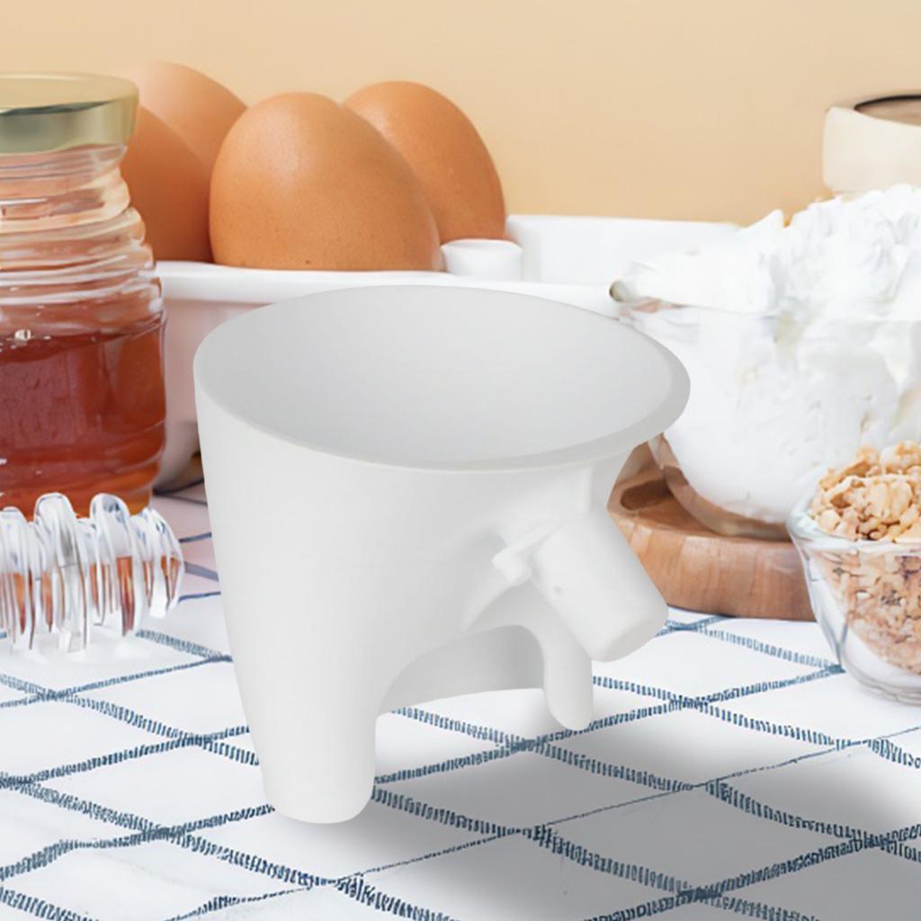 1PC Wide Mouth Flour Funnel Plastic Powder Funnel Kitchen Funnel for Flour and Egg Liquid Kitchen Accessories