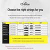 Corde per Chitarra Acustica Alice Folk - Set Completo da 6 (Corde 1ª, 2ª, 3ª come Singole)