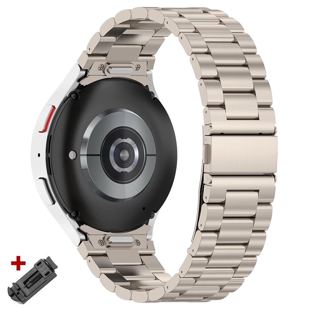 

Metal Quick Fit Band for Samsung Galaxy Watch 7/6/5 44mm 40mm 6classic 47mm 43mm 5 Pro 45mm NO Gaps Bracelet Galaxy Watch Strap Galaxy 5 44mm 40mm