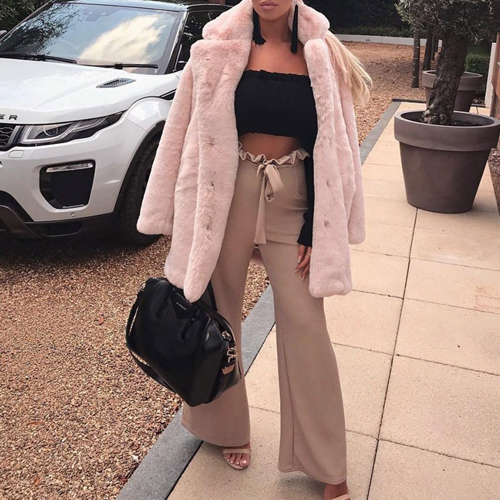 Women Winter Jacket Warm Thick Outerwear Coat Loose Long Overcoat