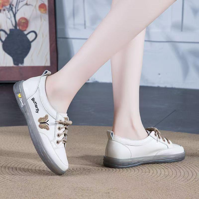 Spring New Casual Soft-soled Soft-sided Single Shoes Flat-soled Shoes