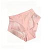 Mid Waist Shaping Women's Underwear High Elastic Breathable Seamless Waist Control Panties Ice Silk Mesh Fabric Triangle Briefs