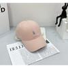 Baseball cap, hand-sewn hardware h letter soft top cotton cloth, thin sunshade, sunscreen cap, women's model