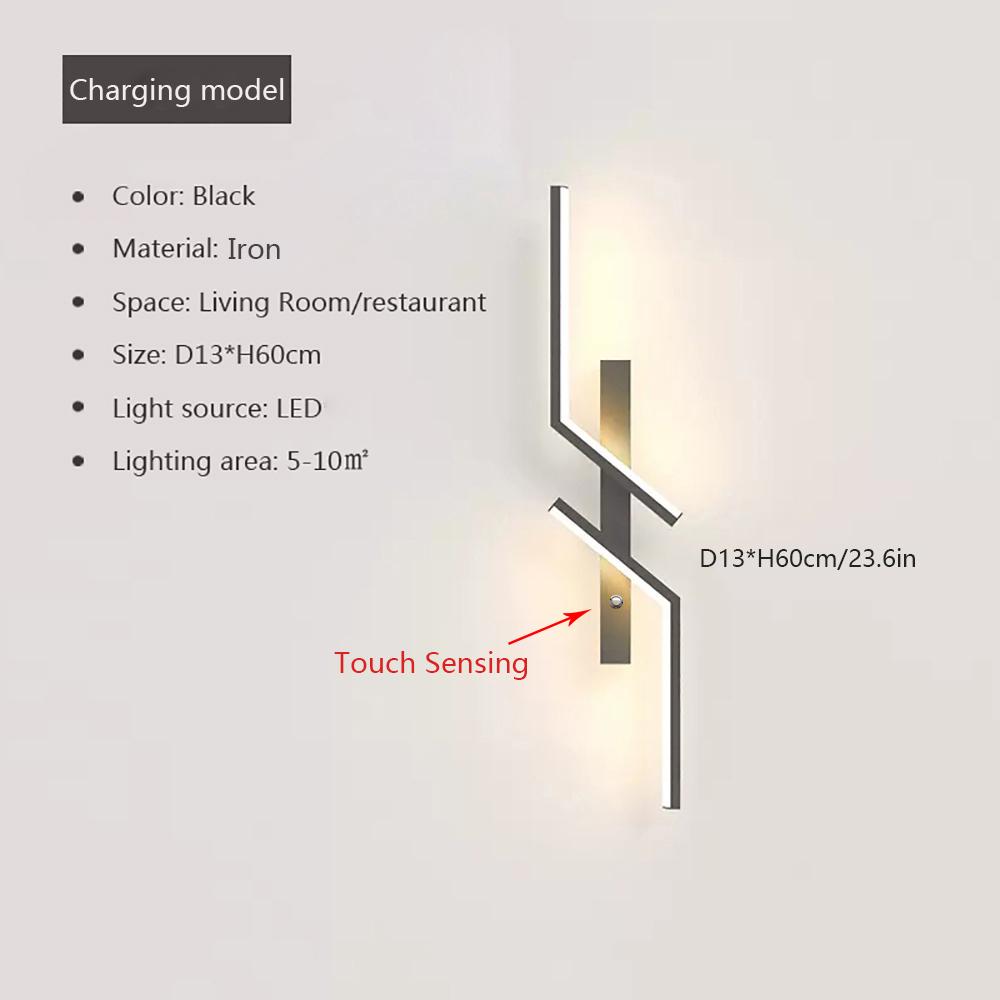 

Светодиодный перезаряжаемый настенный светильник Беспроводной пульт дистанционного управления Светодиодный настенный бра Для гостиной Спальни Дома Внутренние осветительные приборы Dimmable