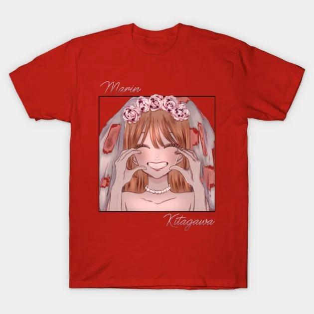 

Hot Anime My DressUp Darling New Model Oversized TShirt Unisex Personality Short Sleeve AllSeason Breathable Casual S