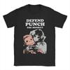 Oversized TShirt Summer Cute Punch Monkey  Trending T Shirts  100 Cotton Tee Shirt for Couple Y2K Retro Short Sleeve Clothing