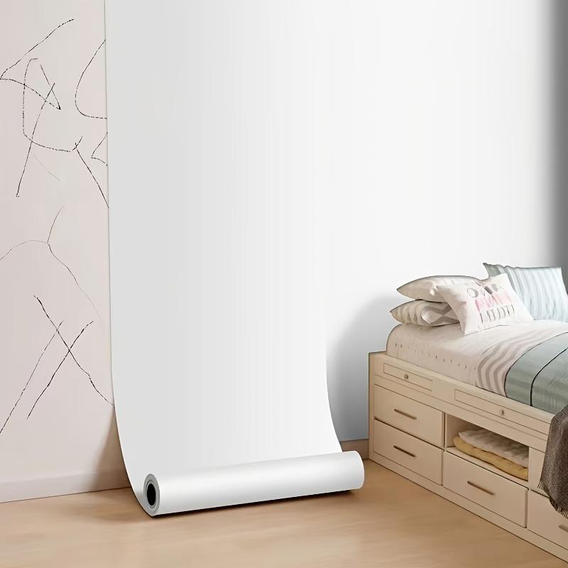 Solid Color Waterproof Wallpaper for Living Room Bedroom Kitchen Furniture Renovation Mould-Proof Peel and Stick Wall Stickers