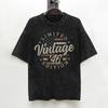 80th Birthday Born 1946 80 Year Old T Shirt Washed 100 Cotton Oversize TShirts  Fashion for Men Women Streetwear Printed Tees