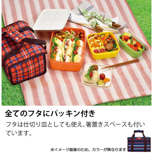 Thermos Bento Box Family Fresh Lunch Box 3.9L Navy DJF-4003 NVY