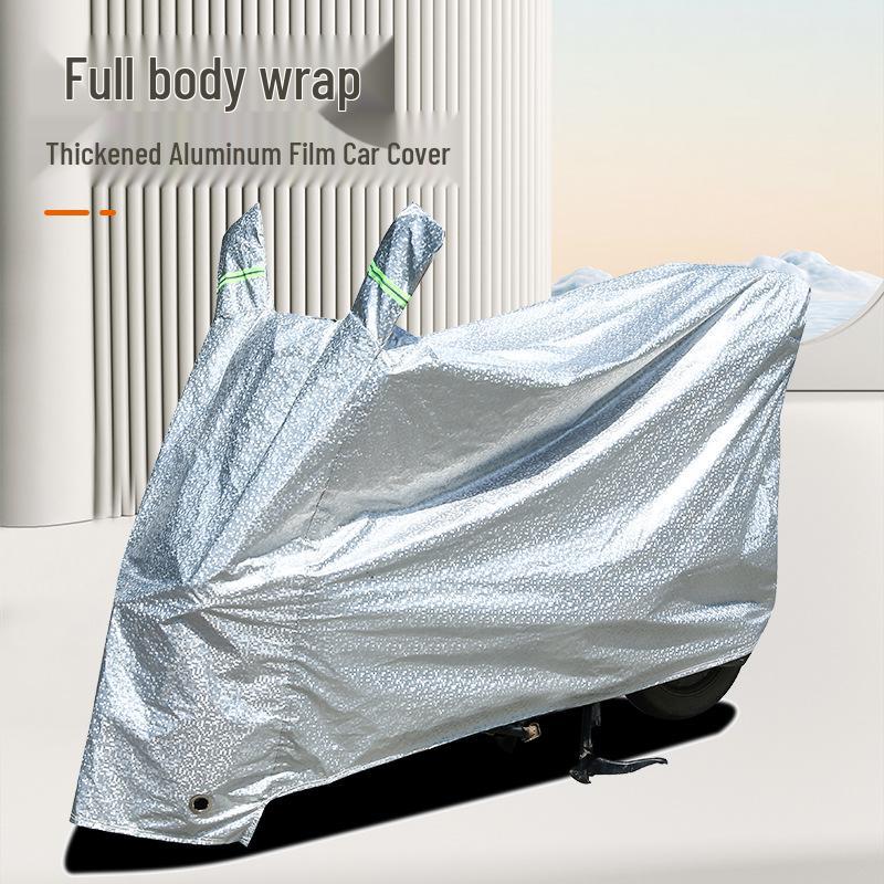 Universal Electric Scooter & Motorcycle Rainproof Dust Cover - Thickened for Sun & Weather Protection