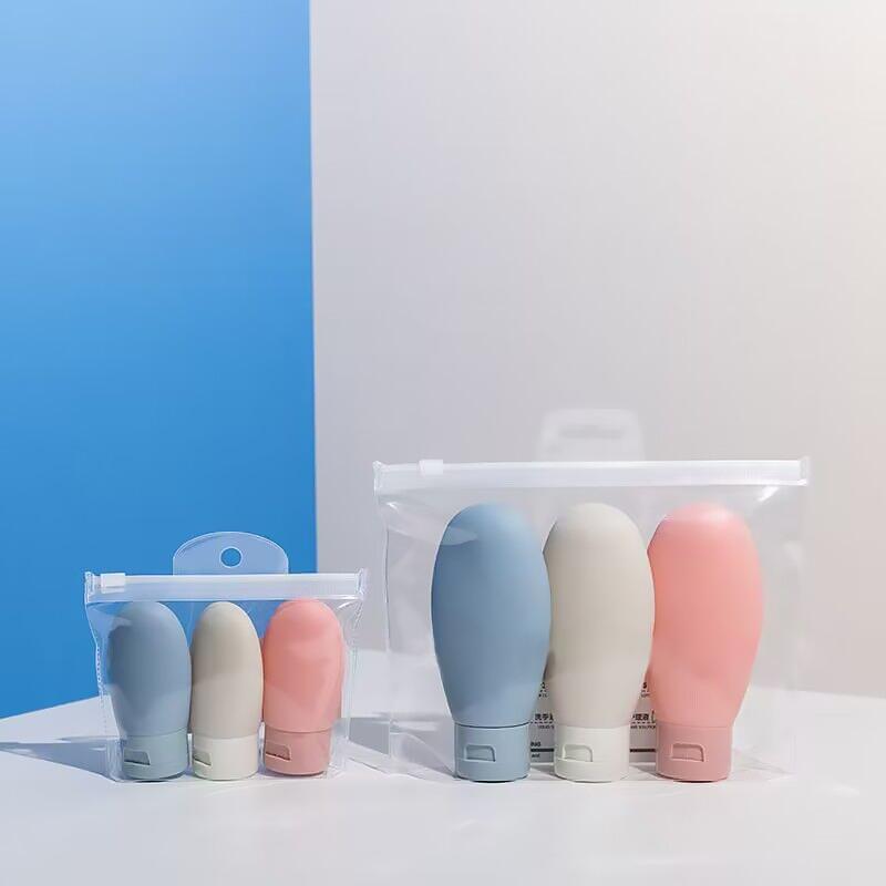 

Набор из 3 шт. 30/60/100 мл Nordic Travel Bottle Set Портативный Мини Наполняемый Косметический Выдавливаемый Пустой Флакон для Улицы Plastic&30ml