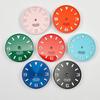 Cadran ceas NH35 29mm Fără Logo potrivit pentru Mecanism NH35A NH36 NH38 Albastru Verde Luminos Aur Roz /Aur /Argintiu Marker Explorator Model Cadran